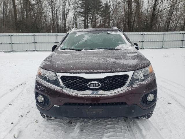 5XYKUDA63DG374108 - 2013 KIA SORENTO EX BURGUNDY photo 5