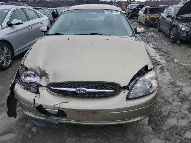 1FAFP53U41G103504 - 2001 FORD TAURUS SE GOLD photo 5