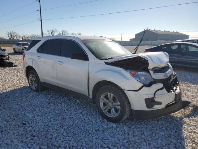 1GNALAEK4EZ127534 - 2014 CHEVROLET EQUINOX LS WHITE photo 4