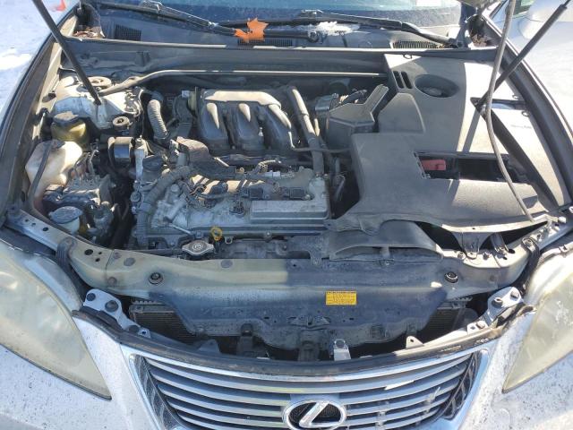 JTHBJ46G372069067 - 2007 LEXUS ES 350 SILVER photo 11