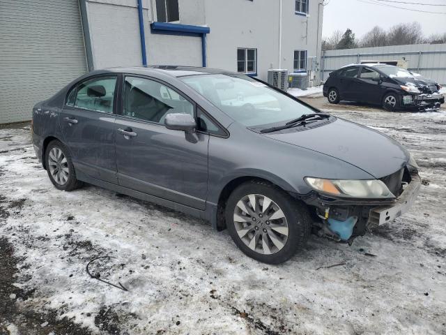 2HGFA1F95AH535438 - 2010 HONDA CIVIC EXL GRAY photo 4