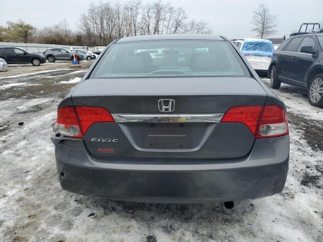 2HGFA1F95AH535438 - 2010 HONDA CIVIC EXL GRAY photo 6