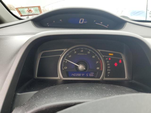 2HGFA1F95AH535438 - 2010 HONDA CIVIC EXL ნაცრისფერი ფოტო 9