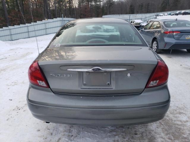 1FAFP53U21A186708 - 2001 FORD TAURUS SE GRAY photo 6