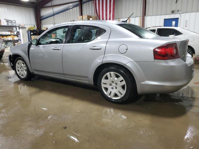 1C3CDZAB4EN126169 - 2014 DODGE AVENGER SE SILVER photo 2