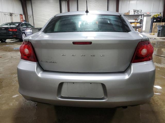 1C3CDZAB4EN126169 - 2014 DODGE AVENGER SE SILVER photo 6