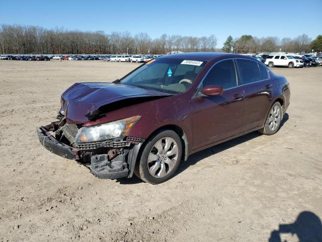 1HGCP26868A132852 - 2008 HONDA ACCORD EXL BURGUNDY photo 1