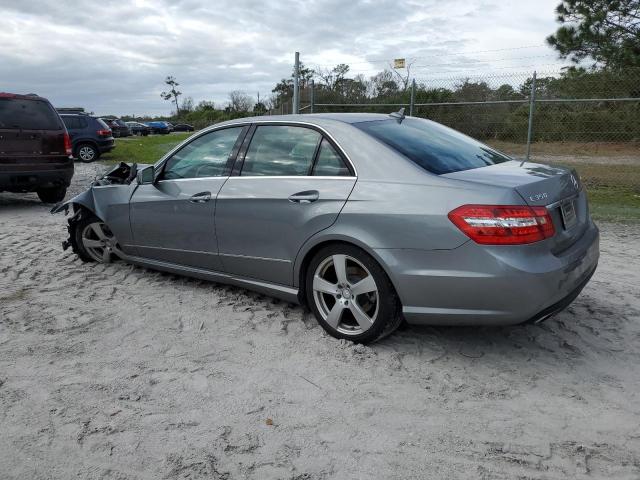 WDDHF8HB9BA300337 - 2011 MERCEDES-BENZ E 350 4MATIC GRAY photo 2