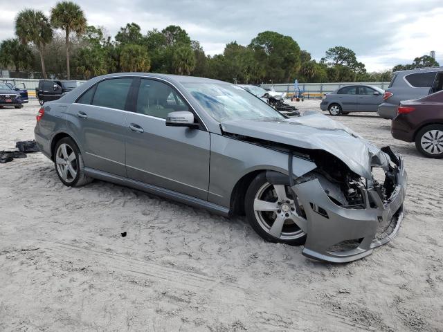 WDDHF8HB9BA300337 - 2011 MERCEDES-BENZ E 350 4MATIC GRAY photo 4