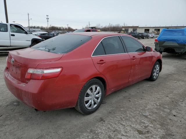 4T1BE46K47U040686 - 2007 TOYOTA CAMRY CE RED photo 3