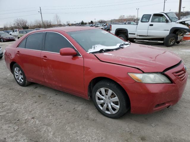 4T1BE46K47U040686 - 2007 TOYOTA CAMRY CE RED photo 4