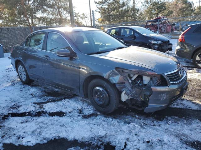 1HGCP26349A181618 - 2009 HONDA ACCORD LX GRAY photo 4