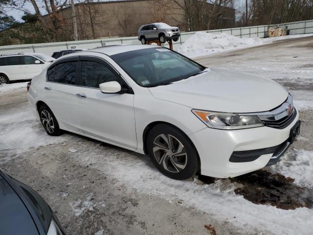 1HGCR2F32HA090730 - 2017 HONDA ACCORD LX WHITE photo 4