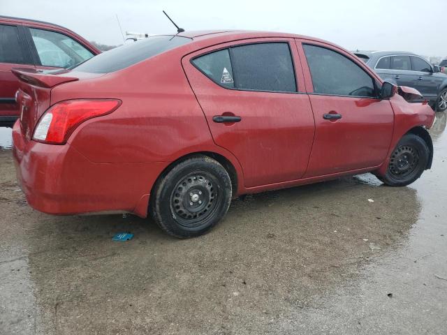 3N1CN7AP7HL847215 - 2017 NISSAN VERSA S RED photo 3