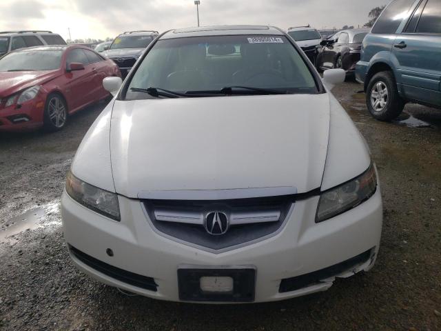 19UUA66285A003659 - 2005 ACURA TL WHITE photo 5