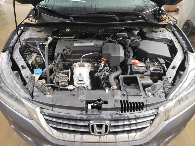 1HGCR2F3XDA040071 - 2013 HONDA ACCORD LX GRAY photo 11