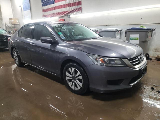 1HGCR2F3XDA040071 - 2013 HONDA ACCORD LX GRAY photo 4