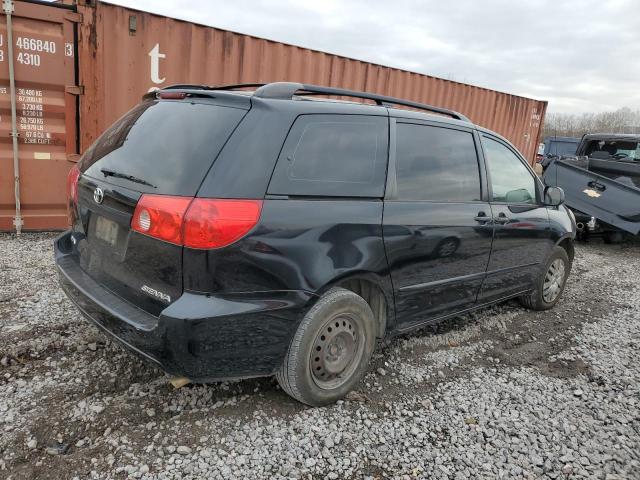 5TDZK23C28S129689 - 2008 TOYOTA SIENNA CE BLACK photo 3