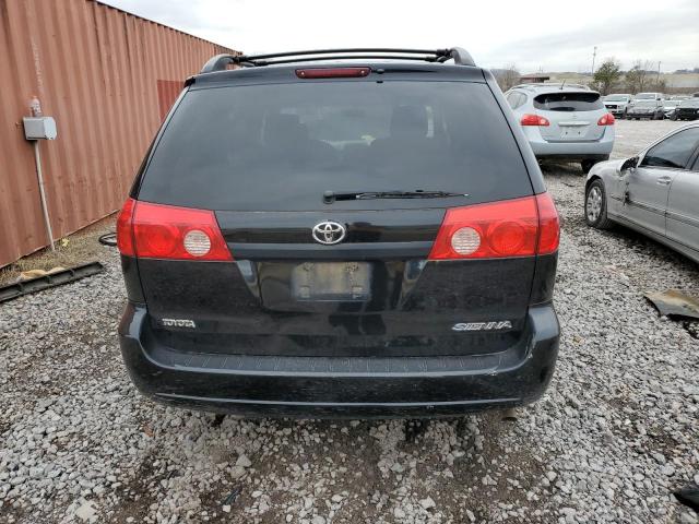 5TDZK23C28S129689 - 2008 TOYOTA SIENNA CE BLACK photo 6