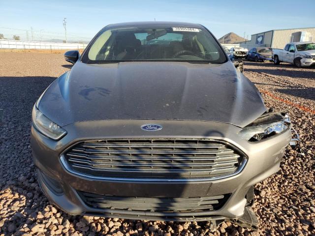 3FA6P0H74ER345388 - 2014 FORD FUSION SE GRAY photo 5