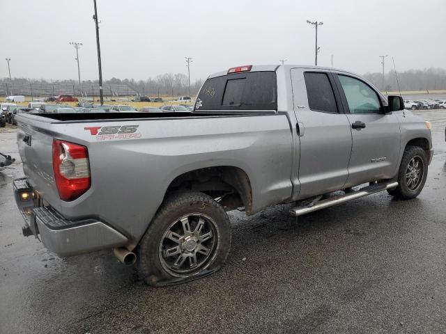 5TFRM5F16EX073073 - 2014 TOYOTA TUNDRA DOUBLE CAB SR/SR5 SILVER photo 3