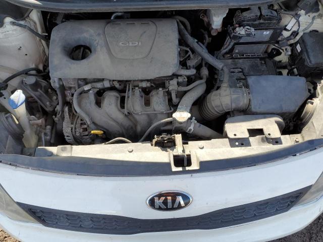 KNADM5A3XG6600332 - 2016 KIA RIO LX WHITE photo 11