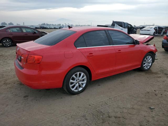 3VWD17AJ1EM398934 - 2014 VOLKSWAGEN JETTA SE RED photo 3