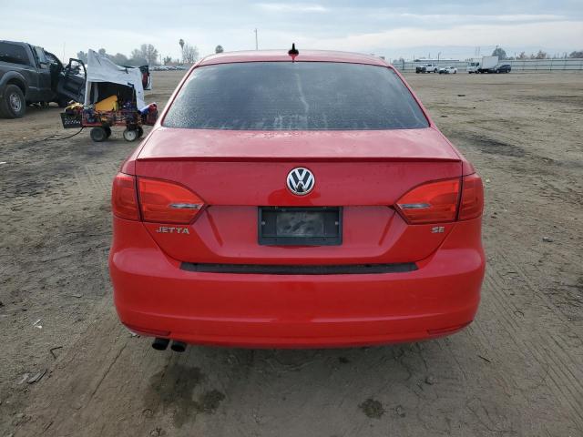 3VWD17AJ1EM398934 - 2014 VOLKSWAGEN JETTA SE RED photo 6