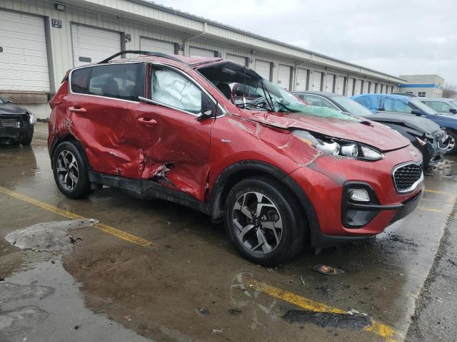 KNDPMCAC0M7942088 - 2021 KIA SPORTAGE LX RED photo 4