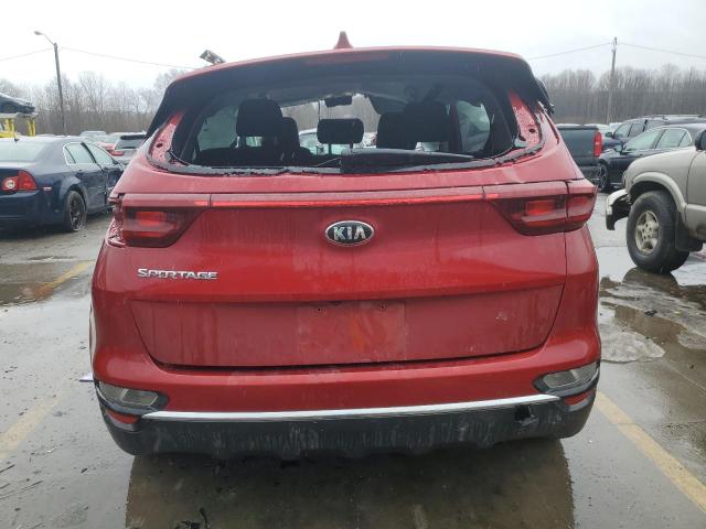 KNDPMCAC0M7942088 - 2021 KIA SPORTAGE LX RED photo 6