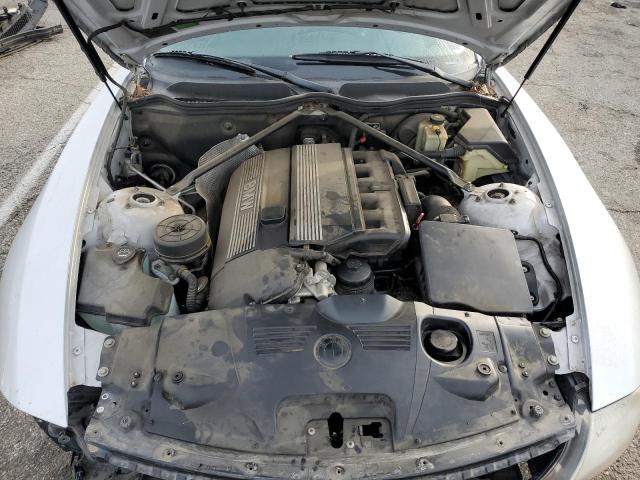 4USBT53564LU07176 - 2004 BMW Z4 3.0 SILVER photo 11