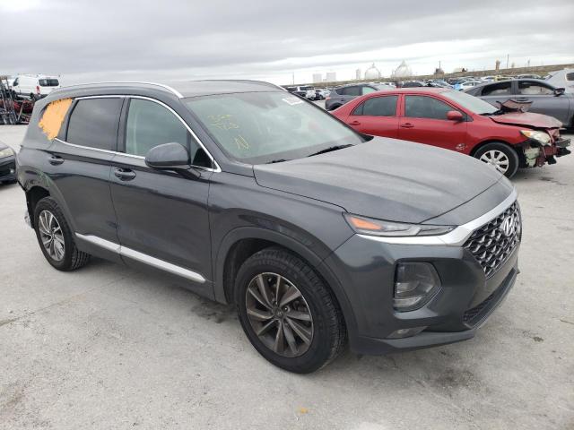 5NMS33AD2LH249889 - 2020 HYUNDAI SANTA FE SEL GRAY photo 4