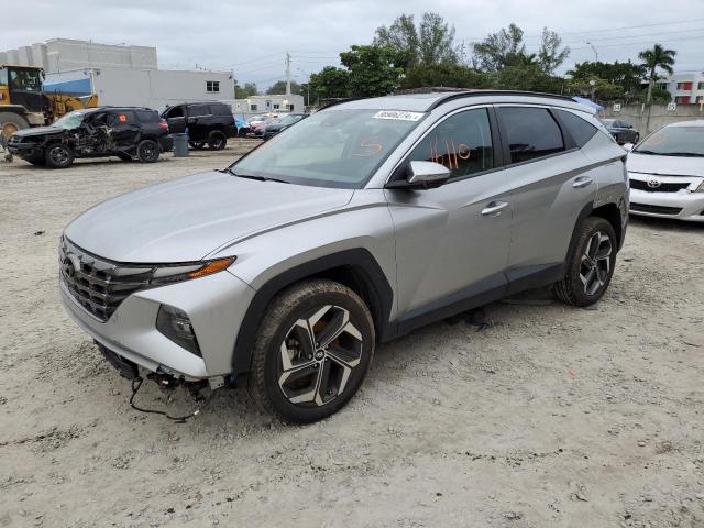 5NMJCCAE1NH126656 - 2022 HYUNDAI TUCSON SEL GRAY photo 1