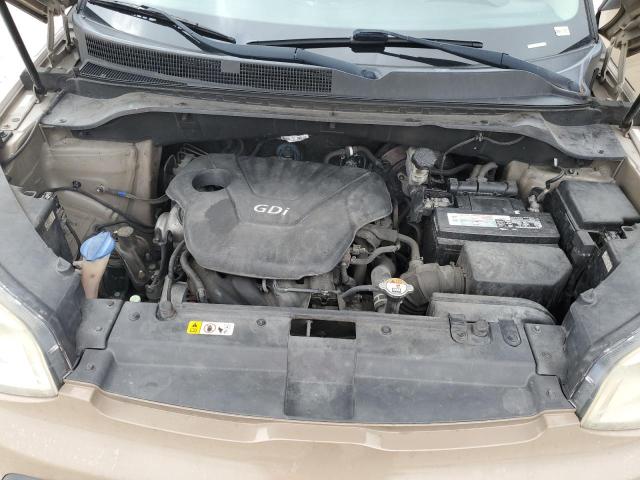 KNDJN2A26F7218834 - 2015 KIA SOUL TAN photo 11