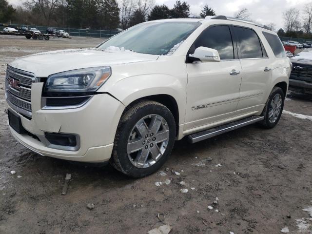 1GKKVTKDXEJ238195 - 2014 GMC ACADIA DENALI WHITE photo 1