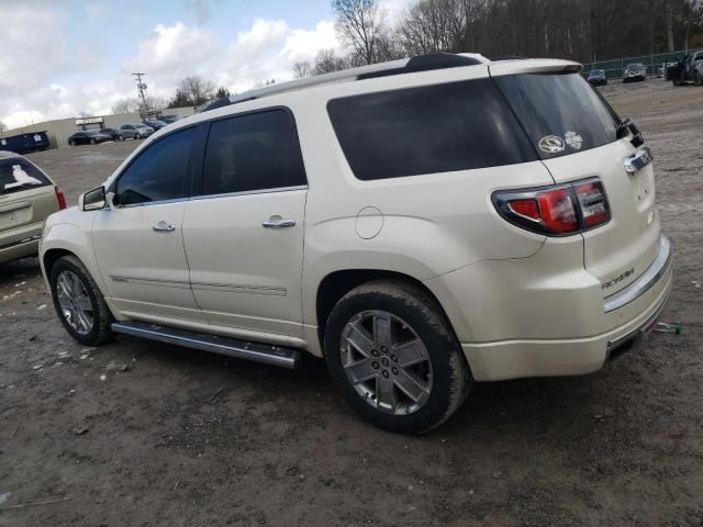 1GKKVTKDXEJ238195 - 2014 GMC ACADIA DENALI WHITE photo 2