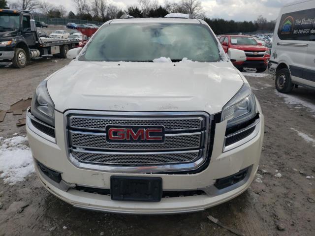 1GKKVTKDXEJ238195 - 2014 GMC ACADIA DENALI WHITE photo 5