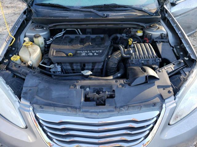 1C3CCBABXDN765200 - 2013 CHRYSLER 200 LX SILVER photo 11