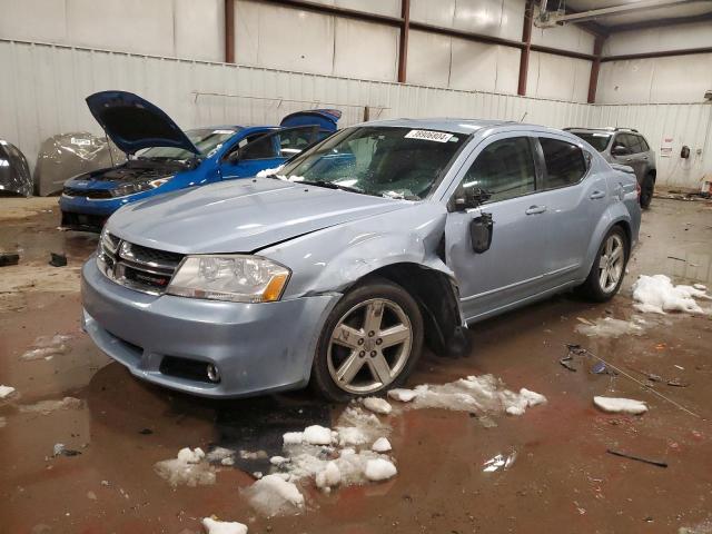 1C3CDZCBXDN608673 - 2013 DODGE AVENGER SXT BLUE photo 1