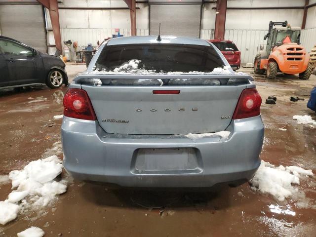 1C3CDZCBXDN608673 - 2013 DODGE AVENGER SXT BLUE photo 6