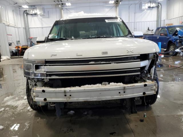 2FMGK5D84FBA09101 - 2015 FORD FLEX LIMITED WHITE photo 5