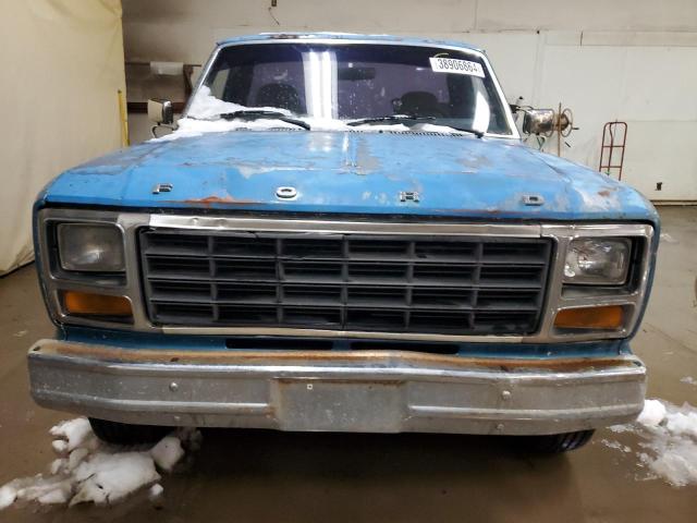 2FTDF15FXECA82015 - 1984 FORD F150 BLUE photo 5