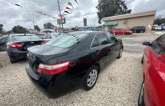 4T1BE46K97U643519 - 2007 TOYOTA CAMRY CE BLACK photo 4