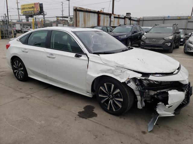 2HGFE1F72PH325259 - 2023 HONDA CIVIC EX WHITE photo 4