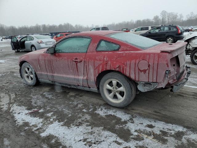 1ZVHT80N485173360 - 2008 FORD MUSTANG RED photo 2
