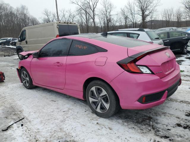 2HGFC3B30HH354359 - 2017 HONDA CIVIC EX PINK photo 2