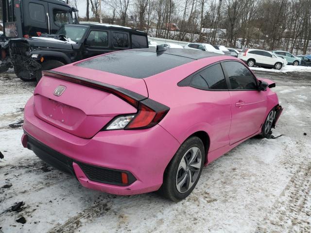 2HGFC3B30HH354359 - 2017 HONDA CIVIC EX PINK photo 3