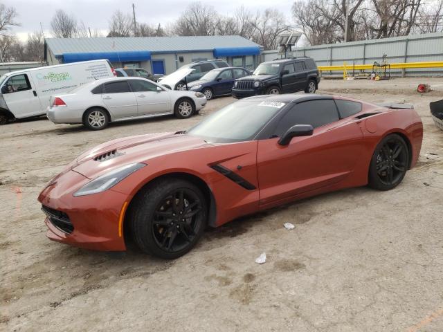 1G1YA2D72G5102022 - 2016 CHEVROLET CORVETTE STINGRAY 1LT ORANGE photo 1