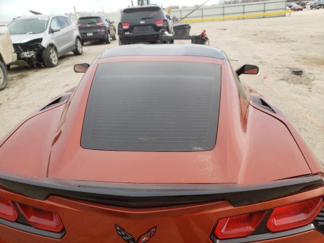 1G1YA2D72G5102022 - 2016 CHEVROLET CORVETTE STINGRAY 1LT ORANGE photo 10