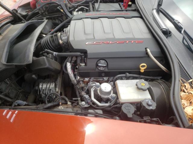 1G1YA2D72G5102022 - 2016 CHEVROLET CORVETTE STINGRAY 1LT ORANGE photo 11